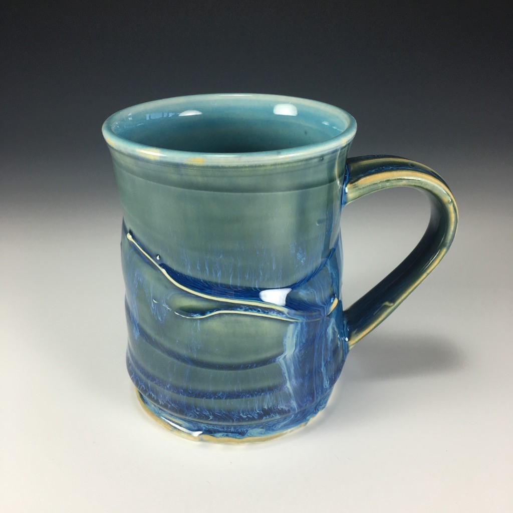 Blue on Blue Mug